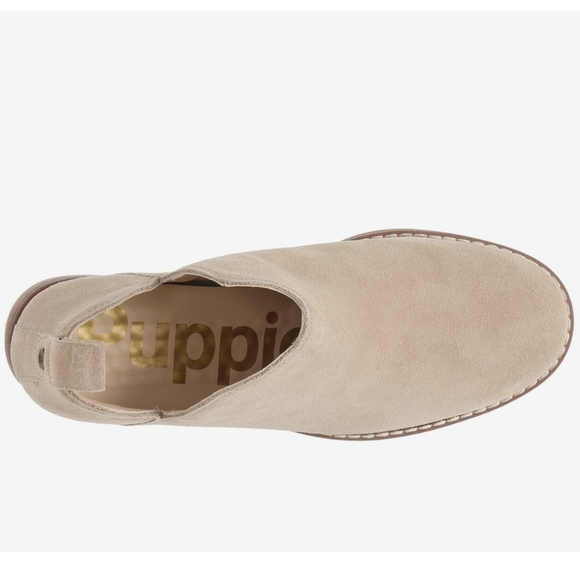 Hush Puppies tan suede booties size 7.5 - Picture 3 of 15